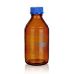 Reagent-bottle-with-screw-GL45-Brown